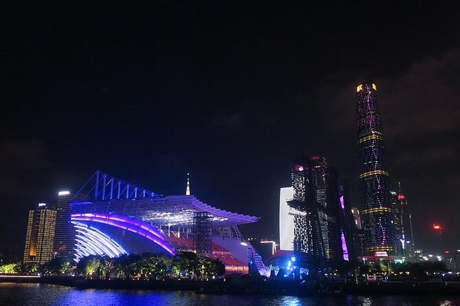Private Guangzhou Night Tour Pearl River Cruise & Dim-Sum Dinner - Haixin Pedestrian Bridge and Haixinsha