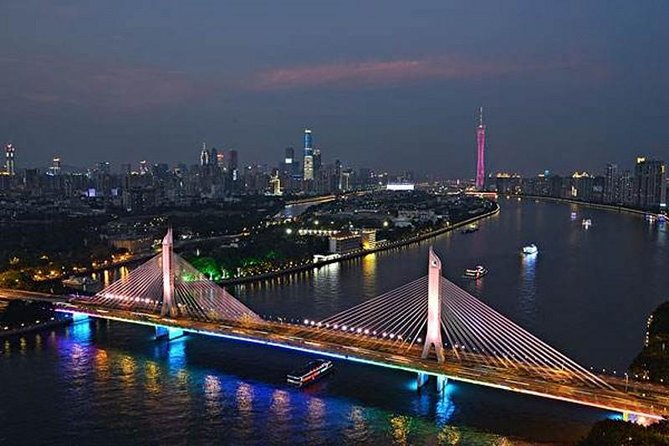 Private Guangzhou Night Tour VIP Cruise and Dim-Sum Dinner Option - A realistic evening timetable