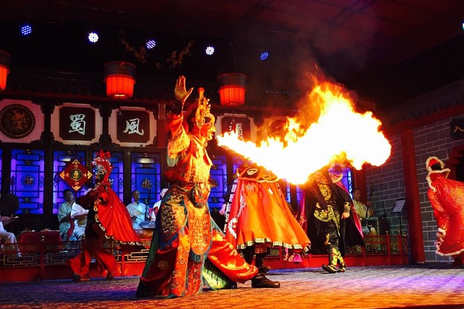 Private Half-Day Tour in Sichuan Culture Show with Hot Pot Dinner in Chengdu - Two Chengdu traditions in one evening