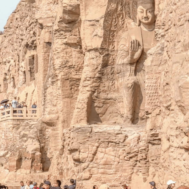 Private Tour Datong Hengshan Hanging Temple Yungang Grottoes - Yungang Grottoes, where stone becomes Buddhist art
