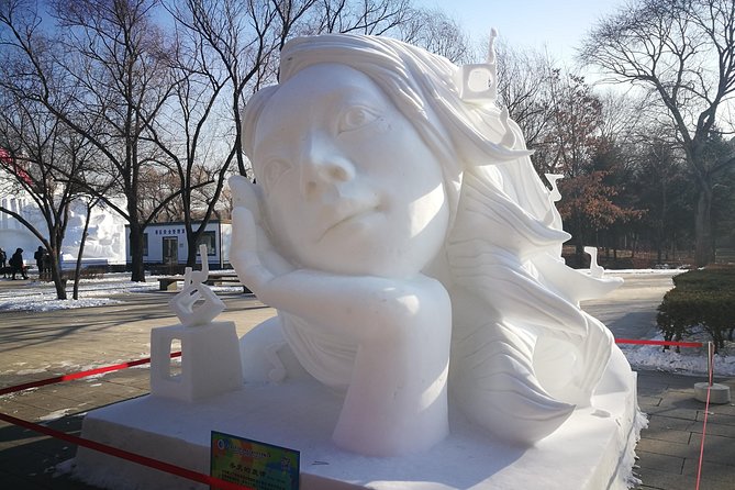 Private Tour to Ice and Snow Festival in Harbin - Sun Island at 9:30 a.m. for snow sculpture