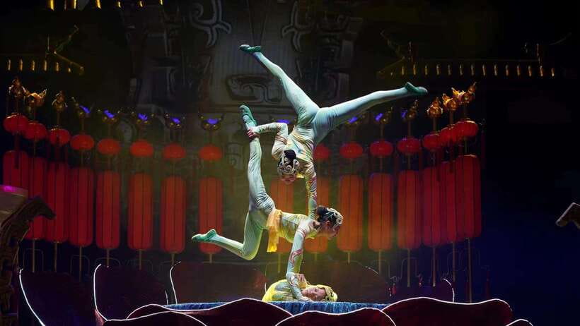 Red Theatre Beijing Acrobatic Show Tickets - The ticket process, including the important QR code warning