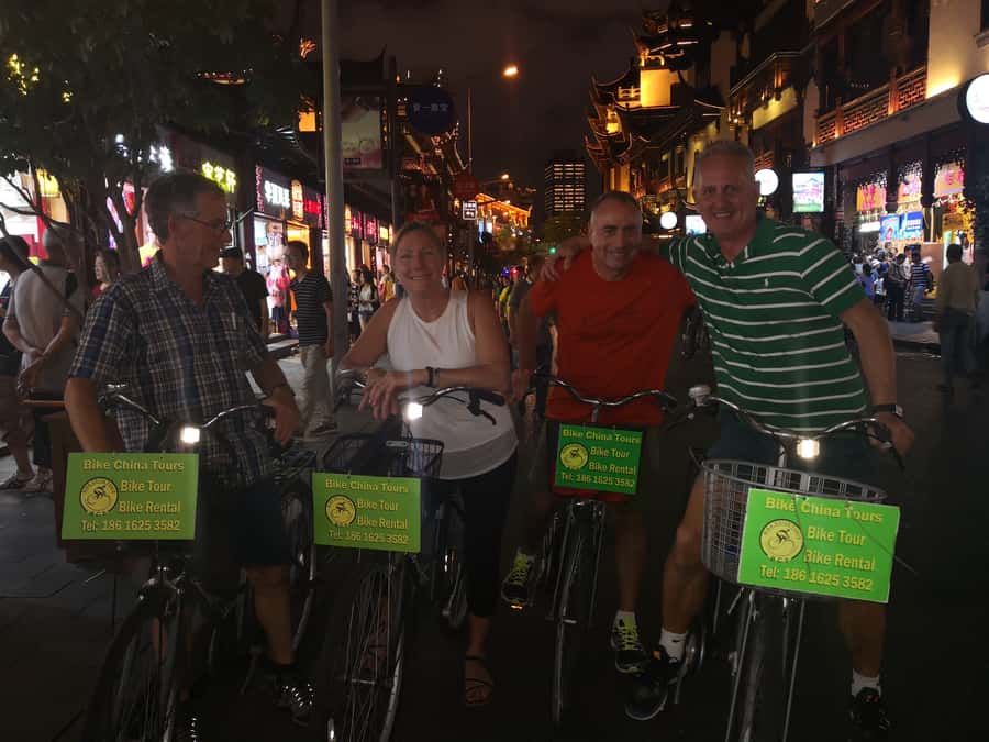 Shanghai: 4-Hour Nightlife Adventure & Tasting Bike Tour - Shanghai’s traffic, safety, and fitness demands