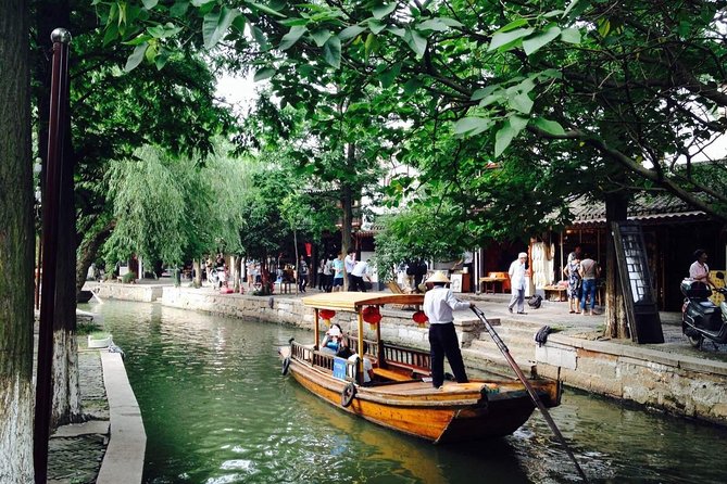 Shanghai Private Tour: Zhujiajiao Water Town and Boat Ride - Bridges, gardens, and old lanes