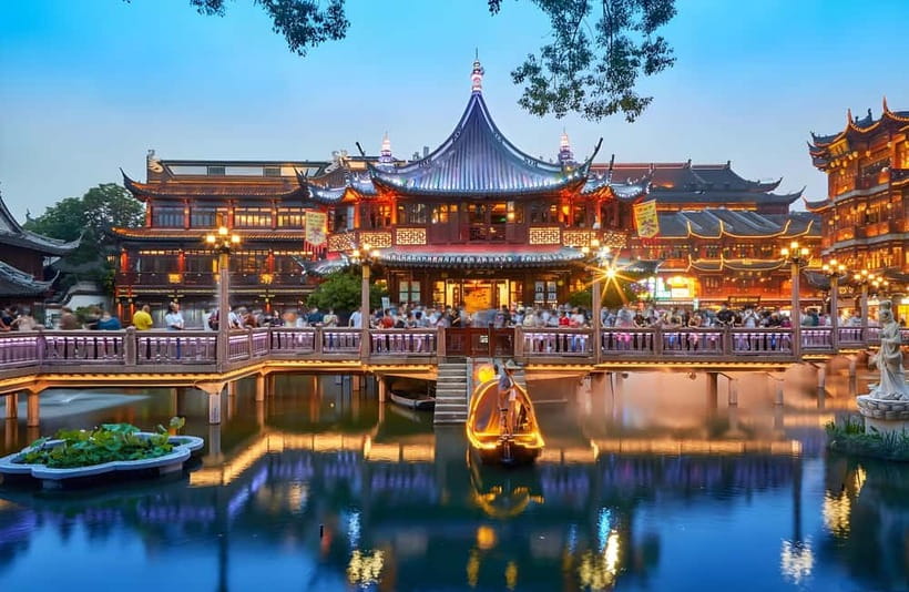Shanghai: Yu Garden Ticket+Lantern Festival Entry combo - The lantern festival from January 26 to March 3