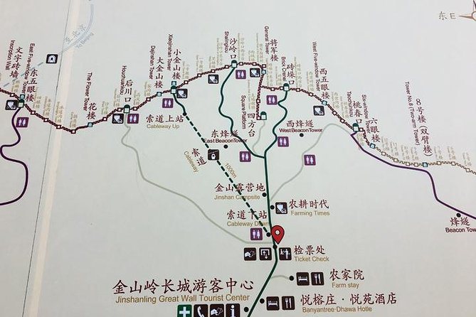 Small Group 6km hiking Jinshanling Great Wall EN speaking driver - What happens at Jinshanling
