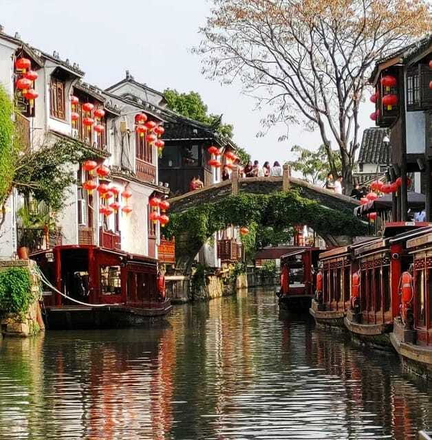 Suzhou Private Guided Day Trip from Shanghai by Bullet Train - A boat ride along the Grand Canal