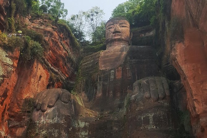 Tea Village in lost Town and Buddha 1 day tour - The morning road to the Leshan Giant Buddha
