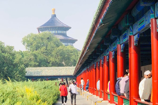 Temple of Heaven Ticket - Getting the QR code from Li