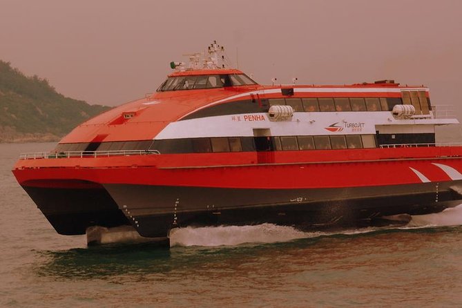 TurboJet Ferry E-Ticket from Hong Kong to Macau - What the ferry ride is really like