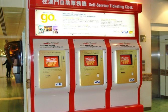 TurboJet Ferry E-Ticket from Hong Kong to Macau - Getting the QR code right