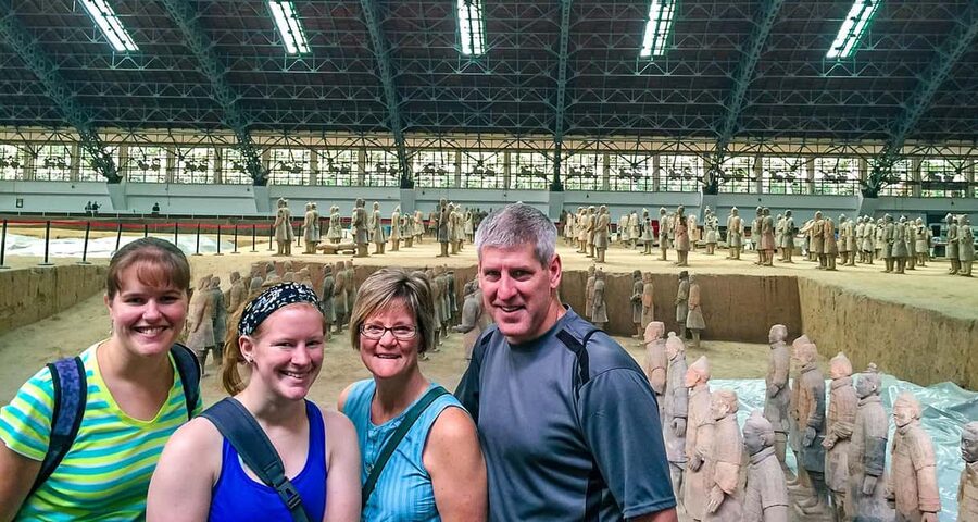 Xi'an: Terracotta Army, Lunch, City Wall, Pagoda, Bazaar - Walking the Xi’an City Wall