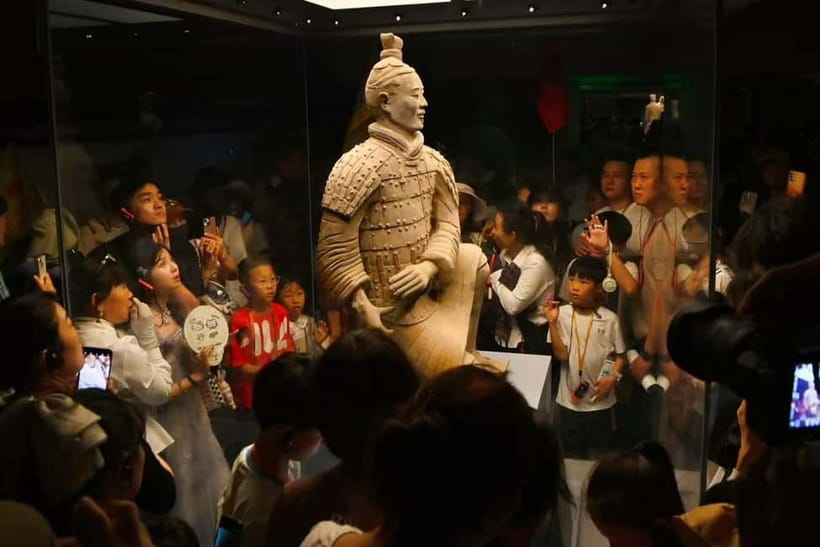 Xi'an:Terracotta Army Museum Walking Tour with Entry Tickets - Walking through the museum’s main pits