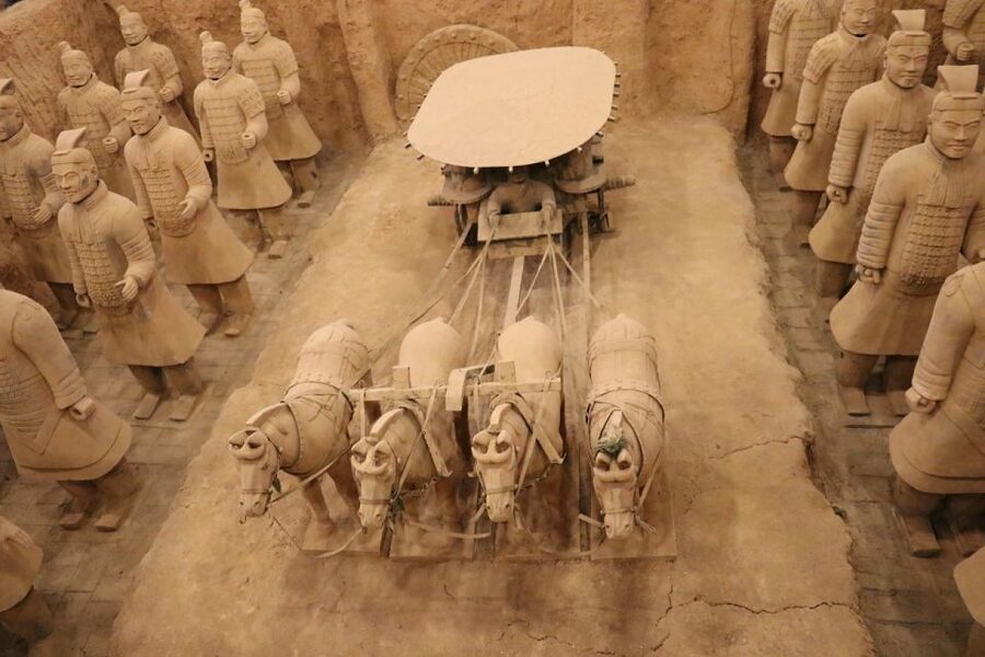 Xi'an:Terracotta Army Museum Walking Tour with Entry Tickets - Transport, arrival points, and time planning