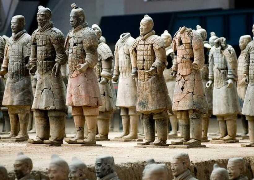 Xian Terra Cotta Warriors Ticket Only - From the Entrance to the Main Displays