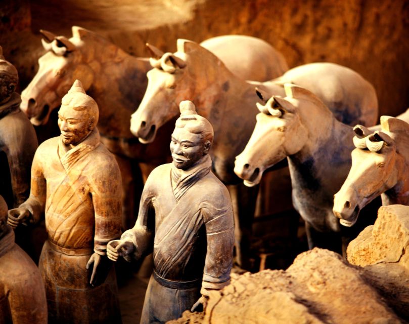 Xian Terracotta Amry& Romantic Show & Grand Tang Bright City - Datang Everbright City after dark