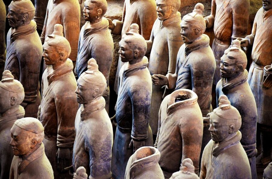 Xian Terracotta Amry& Romantic Show & Grand Tang Bright City - What your English-speaking guide adds