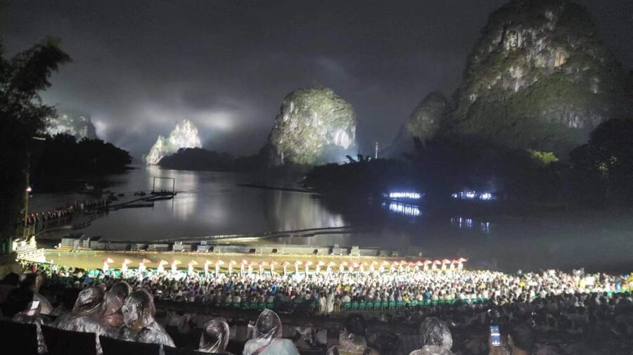 Yangshuo: Impression Liusanjie Show Ticket - Choosing between C, B, and A-level seats