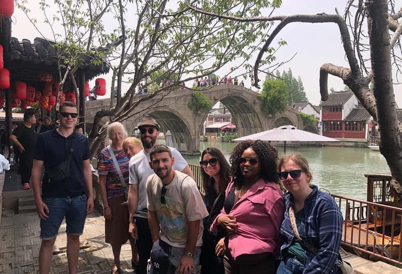 Yu Garden, Old Street, Bund & Zhujiajiao Water Town Bus Tour - The ride to Zhujiajiao
