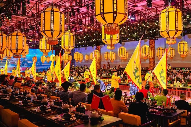 Yuxiandu Chinese Royal Cuisine Museum with Show and Royal Banquet - Seating, transport, and practical planning