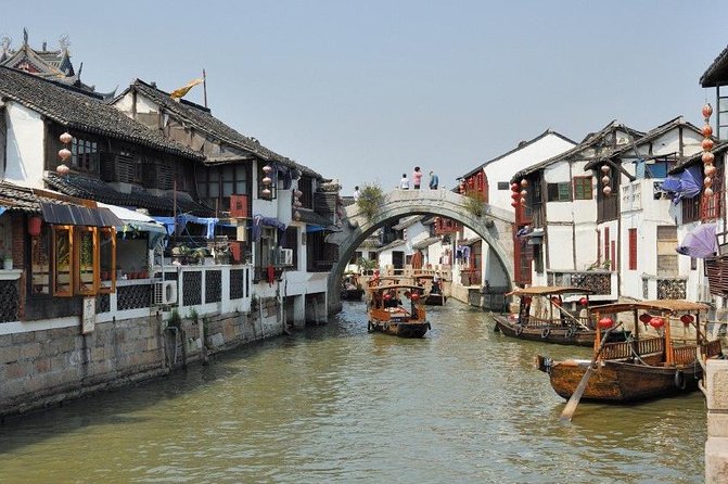 Zhujiajiao Water Village Half Day Tour - The canal cruise from the water
